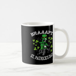 Mug Braaapy Saint-Patrick Motocross Dirt Bike Hommes B
