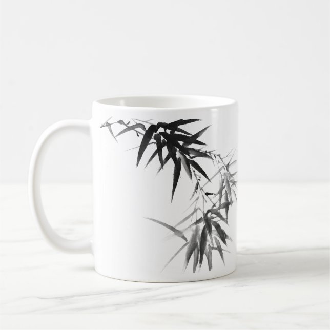 Mug Bracelet en bambou noir (Gauche)