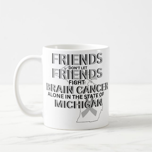 Mug Brain Cancer Awareness in Michigan  (Gauche)