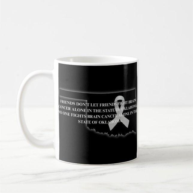 Mug Brain Cancer Awareness in Oklahoma  (Gauche)
