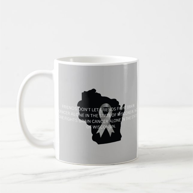 Mug Brain Cancer Awareness in Wisconsin  (Gauche)