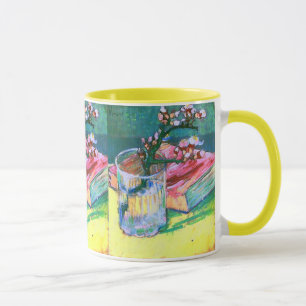 Mug Branche d'amande fleurie Livre de verre Van Gogh F