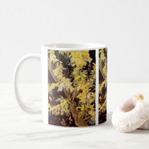 Mug Branches de l'acacia florissante par Vincent van G