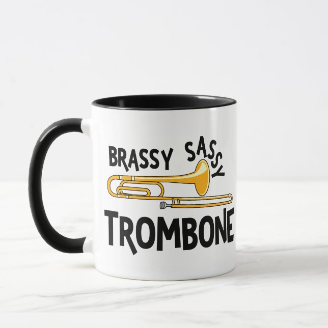 Mug Brassy Sassy Trombone (Gauche)