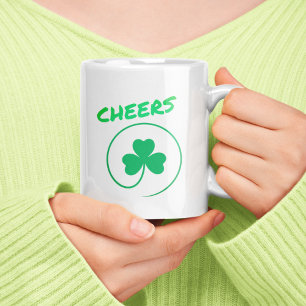 Mug Bravo Shamrock Clover Irlande St Patrick's irlanda