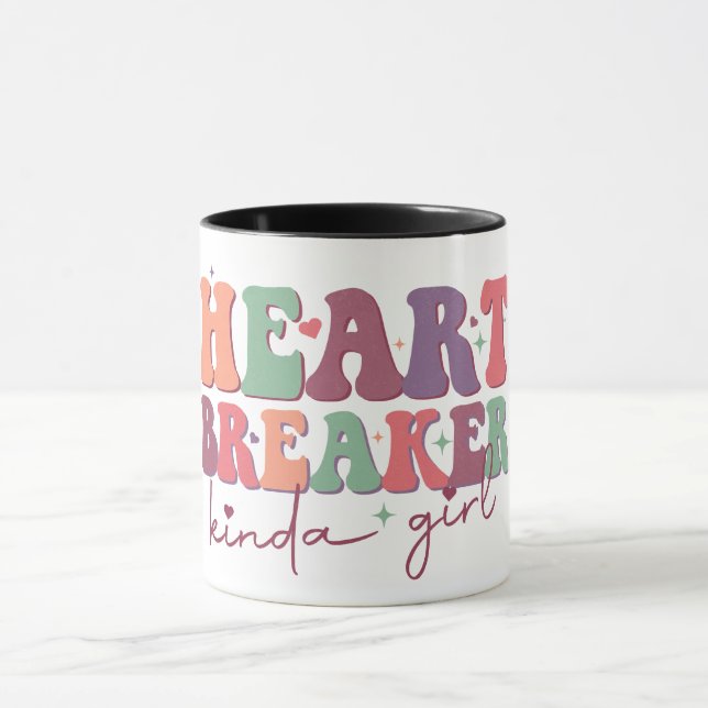 Mug Breaker Genres Fille Retro Police Drôle (Centre)