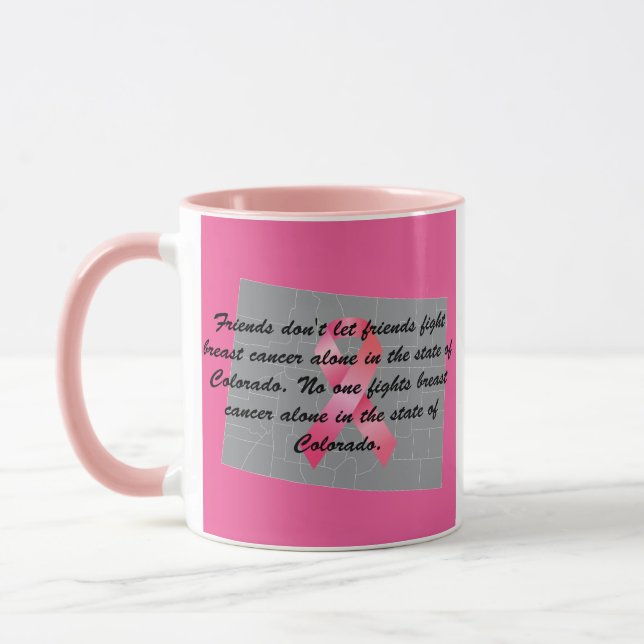 Mug Breast Cancer Awareness in Colorado  (Gauche)