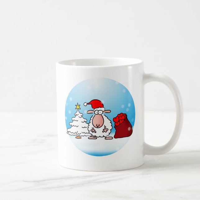 Mug Brebis de Noël (Droite)