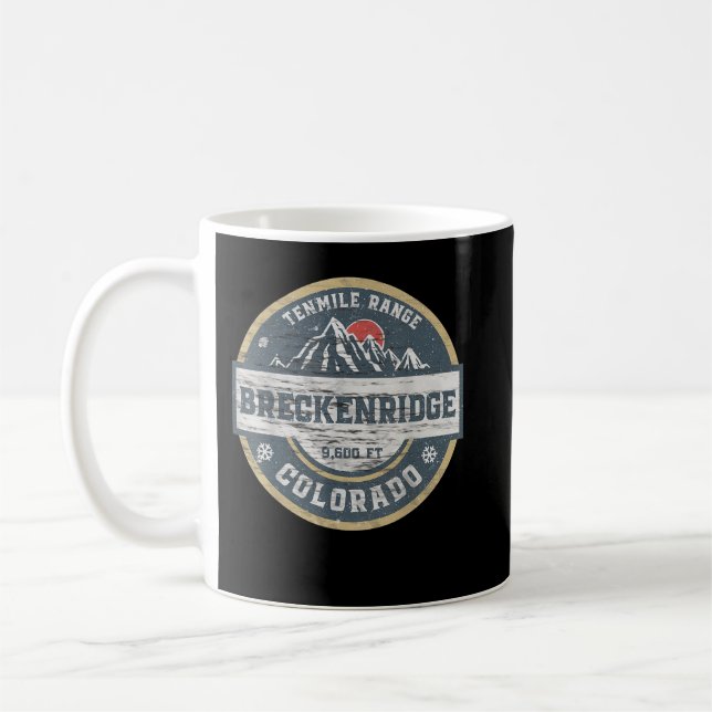 Mug Breckenridge Colorado Tenmile Range Rocky Mountain (Gauche)
