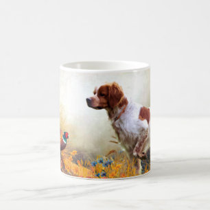 Mug Bretagne Espagnol, Chasse Pheasant 