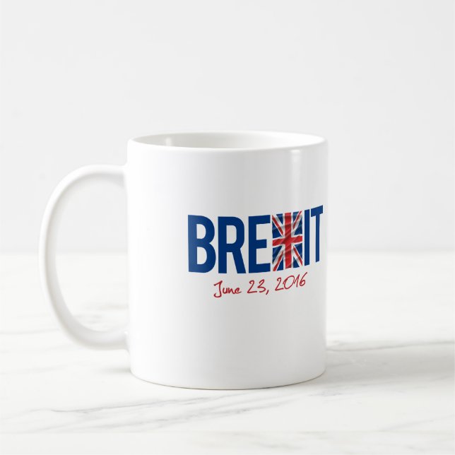 Mug BREXIT - 23 juin 2016 - - (Gauche)