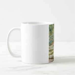 Mug Bridge over a Pond of Water Lilies by Claude Monet
