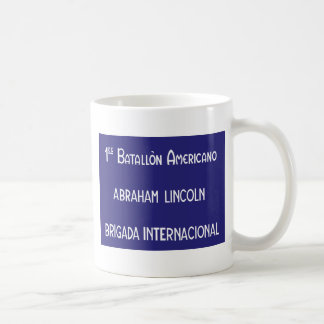 Mug Brigades internationales Abraham Lincoln ęr