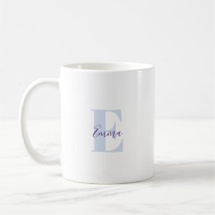 Mug brillant frais avec Monogramme Inspirationnel