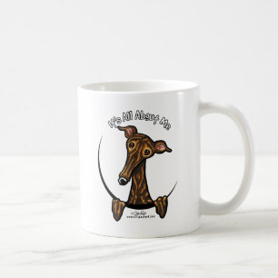 Mug Brindle foncé Greyhound IAAM