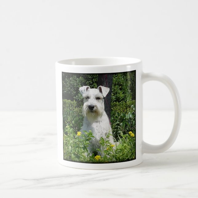 Mug Bristol - le bonheur est un Schnauzer adopté ! (Droite)