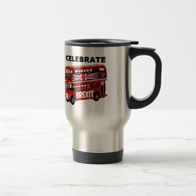 Mug Britain Celebrate Brexit Bus (Right)