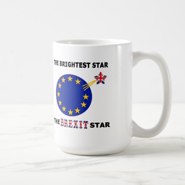Mug Britain The Brexit Star British Flag (Right)
