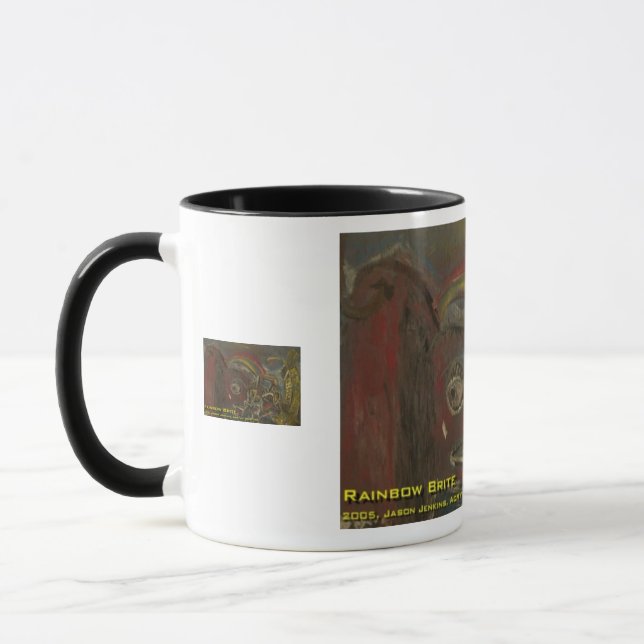 Mug brite arc-en-ciel (Gauche)