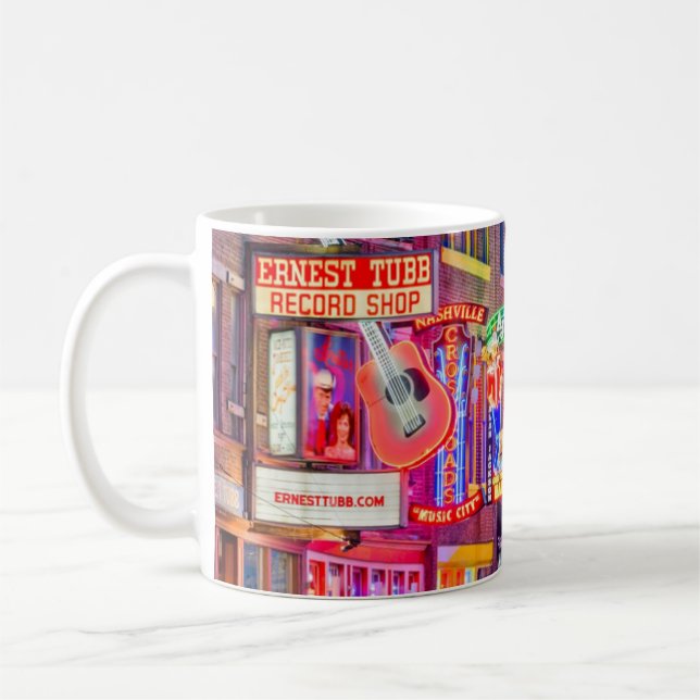 Mug Broadway Downtown Nashville Tennessee (Gauche)