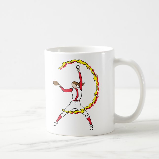Mug Broc du base-ball des femmes (Droite)