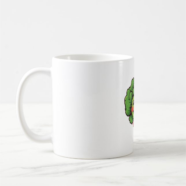 Mug Brocoli au coeur - Amour répandu (Gauche)