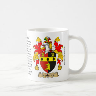 Mug Broderick, l'origine, la signification et la crête