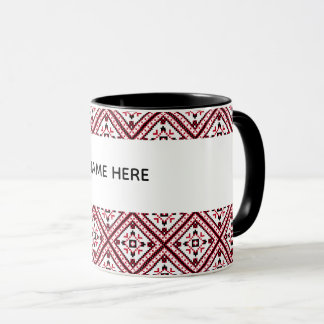 Mug broderie ukrainienne Vyshyvanka