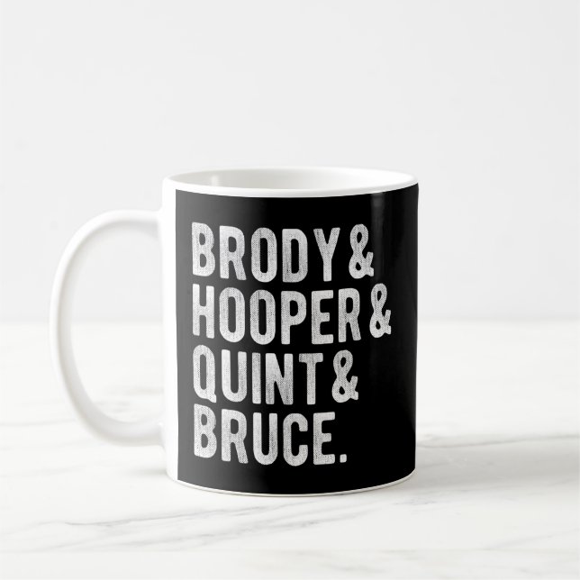 Mug Brody Et Hooper Et Quint Et Bruce (Gauche)