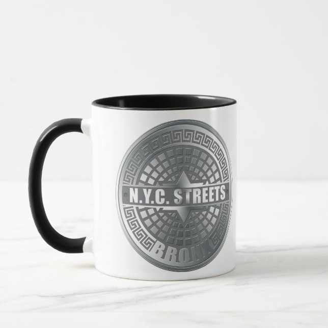 Mug Bronx de couverture de trou (Gauche)