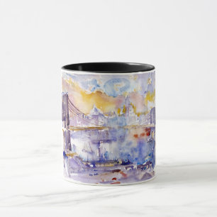 Mug Brooklyn Bridge (New York) (par John Marin)