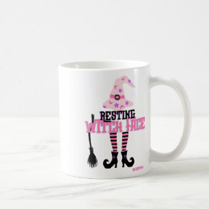 Mug Broomstick Halloween visage Sorcière de repos