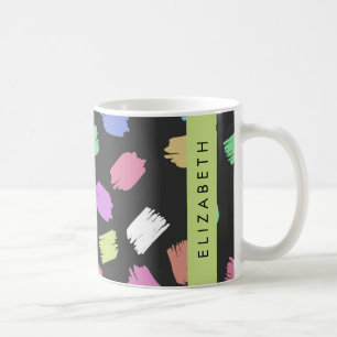 Mug Brosse à peinture, Trucs à pinceau colorés, Votre