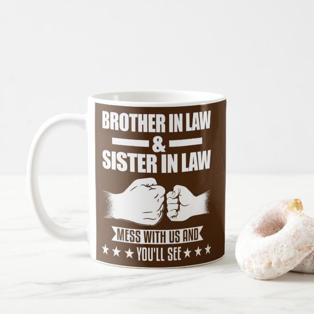 Mug Brother in law sister in law  (Avec donut)