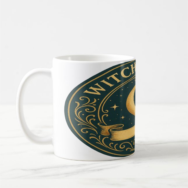 Mug Brouillard de sorcière - Crescent Moon & Stars Ins (Gauche)