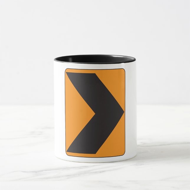 Mug Brouillon de virage à droite (Créateur téléchargé)