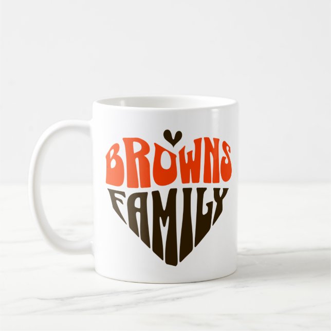 Mug Browns Family Fan Cadeau (Gauche)