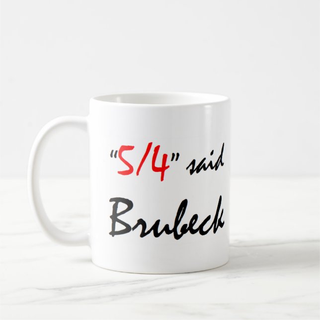 Mug brubeck dit (Gauche)