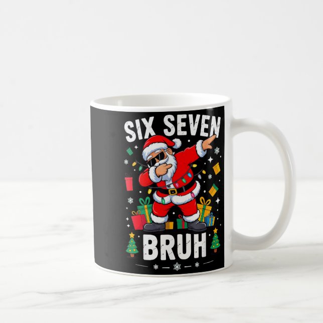Mug Bruh 67 Six Seven Santa Dabbing Christmas  (Droite)
