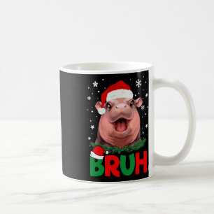 Mug Bruh Funny Moo Deng Ados Garçons Enfants Noël Paja