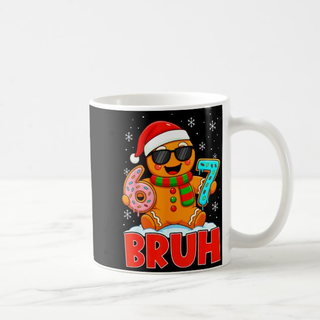 Mug Bruh Gingerbread Six Seven 67 Ice Cream Drip Chris (Droite)