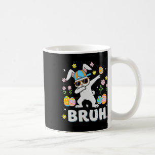 Mug Bruh Mème Pâques Jour Drôle Dabbing Bunny Eggs Gar