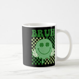 Mug Bruh Smile Face Super St. Patrick's Day Men Boy K