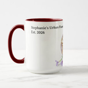 Mug Brunch esthétique aux œufs artisanaux de qualité s