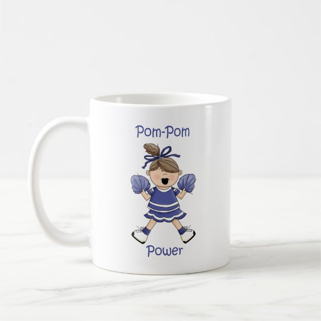 Mug Brunet Pom-Pom Power (Gauche)