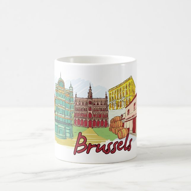 Mug Bruxelles Belgique (Centre)