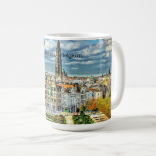 Mug Bruxelles, Belgique, photo du paysage urbain