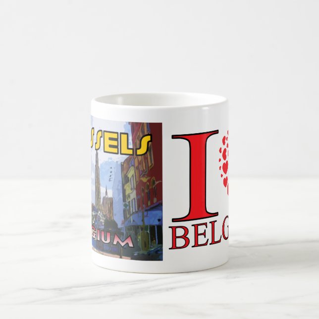 Mug Bruxelles, Visite Belgique (Centre)