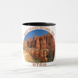 Mug Bryce Canyon National Park hoodoos utah vintage
