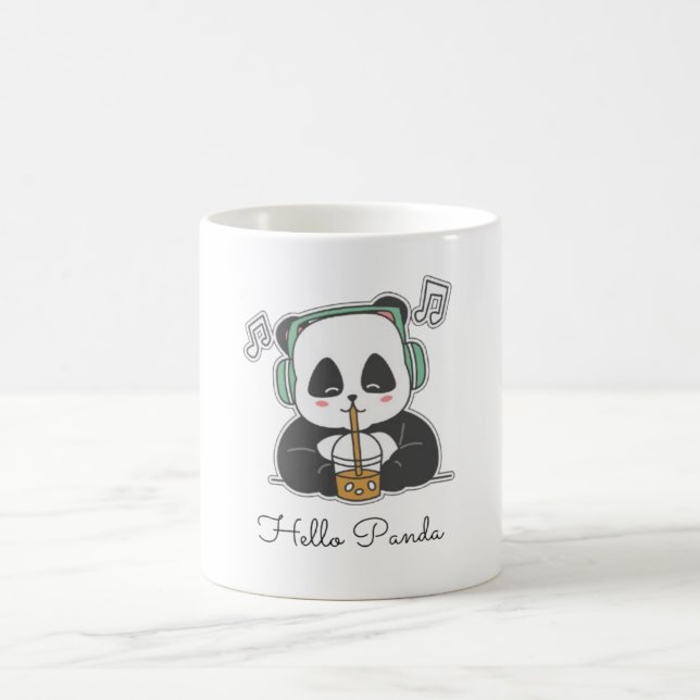 Mug Bubble Beats Panda (Centre)